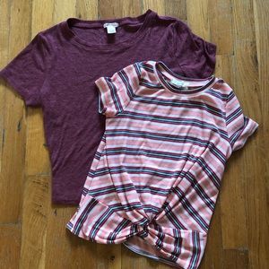 two trendy and cute tops